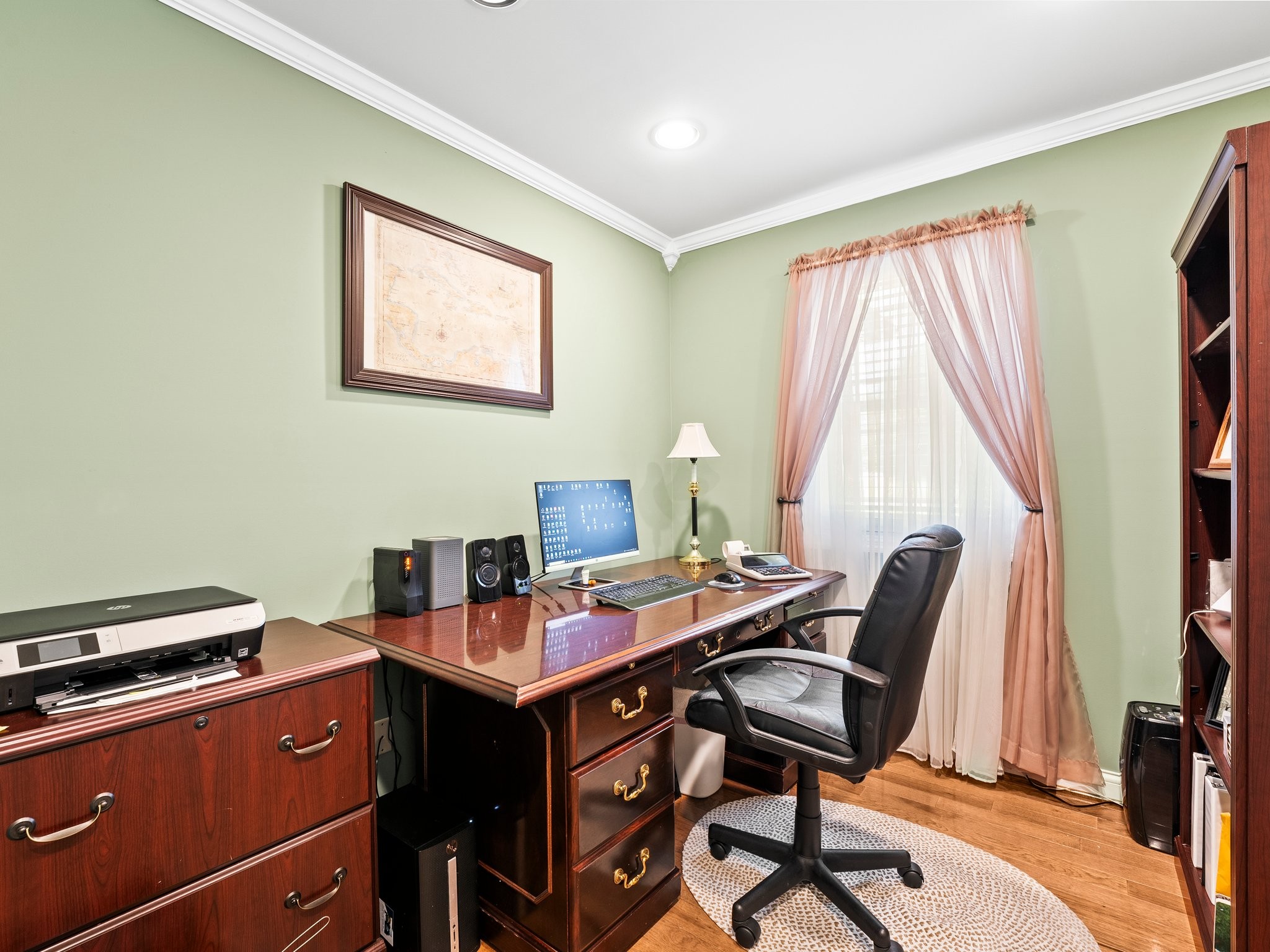 1574 Midway Road Sewanee, TN 37375 - Photo 33 of 45 a view of a workspace with furniture and a window