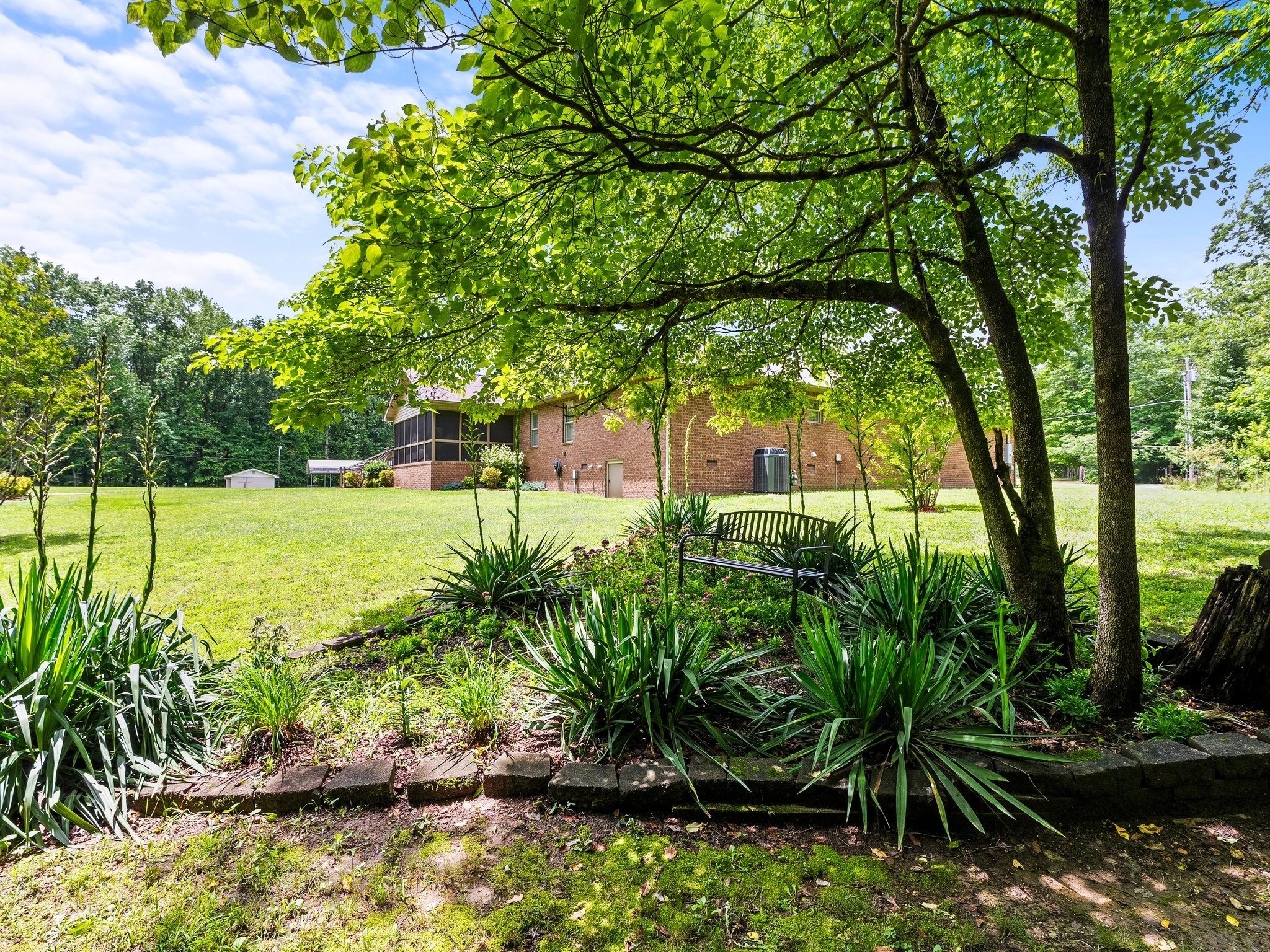 1574 Midway Road Sewanee, TN 37375 - Photo 42 of 45 a backyard of a house with lots of green space