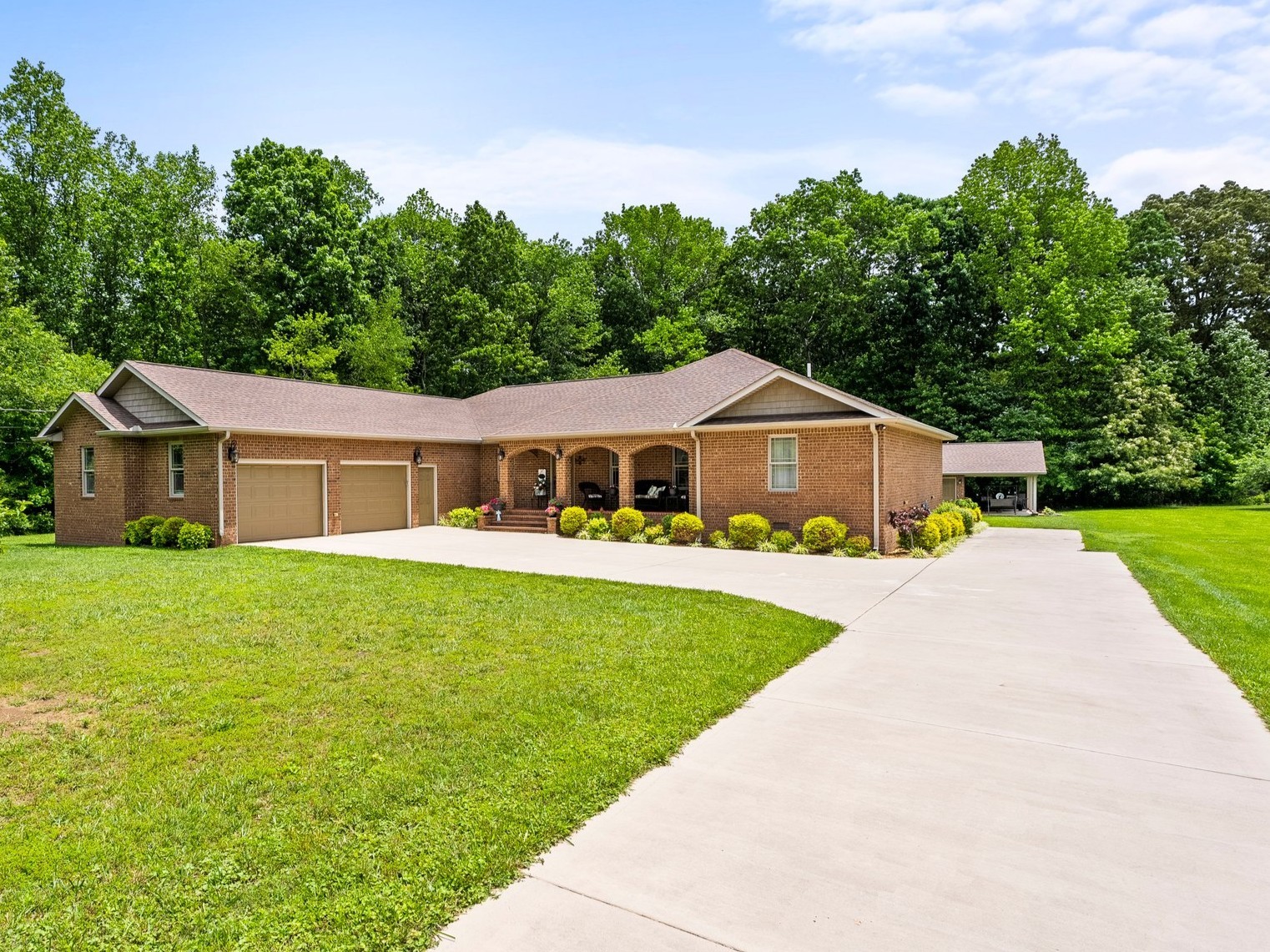 1574 Midway Road Sewanee, TN 37375 - Photo 45 of 45 a front view of house with yard and green space