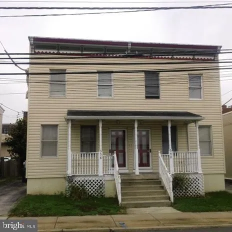 a view of a house with wooden floor