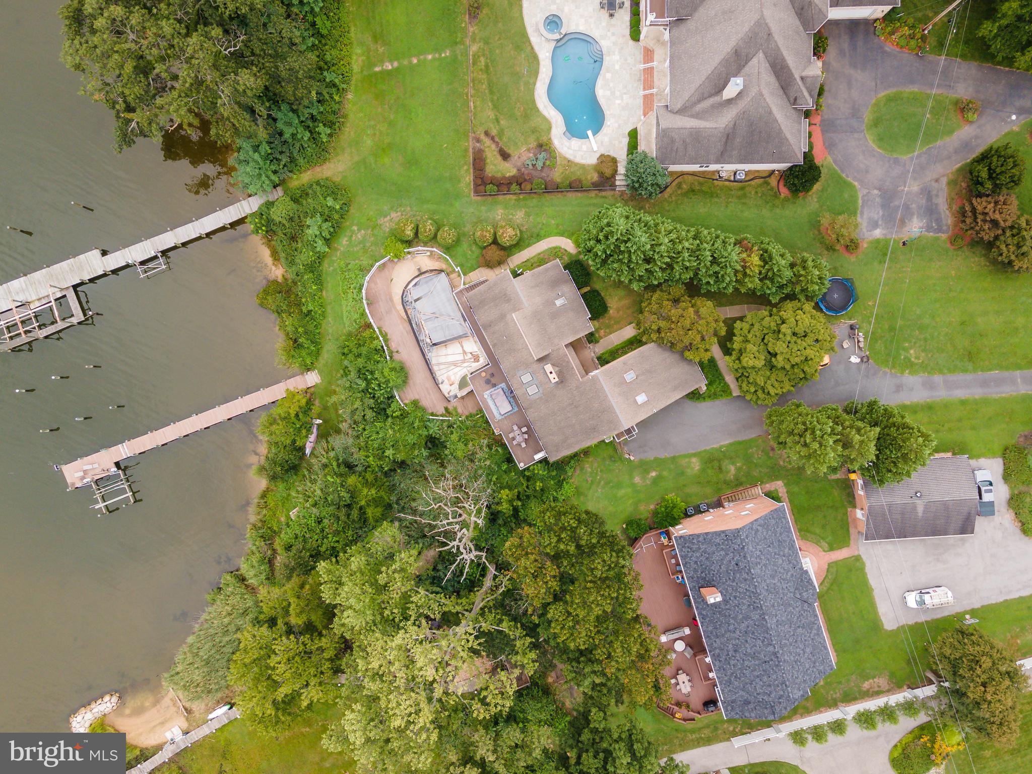 517 Broadwater Road Arnold, MD 21012 - Photo 20 of 23 Aerial view of property