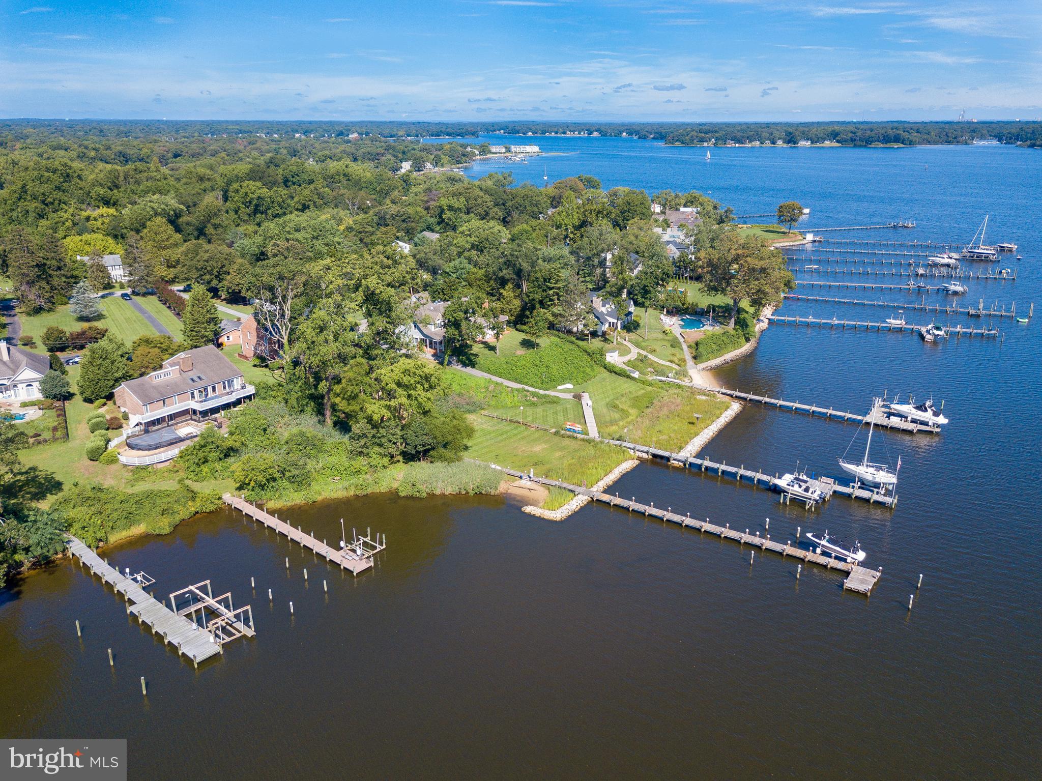 517 Broadwater Road Arnold, MD 21012 - Photo 21 of 23 Protected Cool Spring Cove out to Magothy River