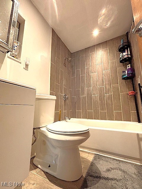 805 Rudyard Road Cleveland, OH 44110 - Photo 21 of 45 Full bath with shower / bath combination and tile patterned floors