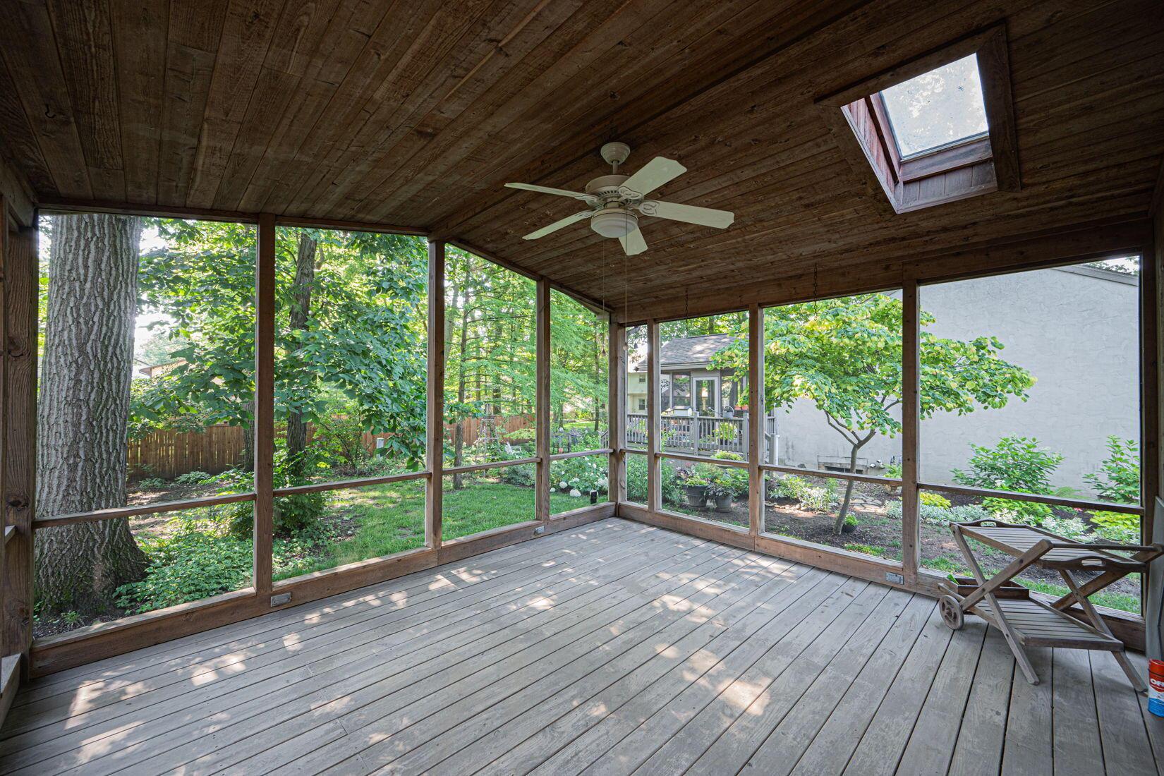 542 South Spring Road Westerville, OH 43081 - Photo 16 of 38 Screened Porch