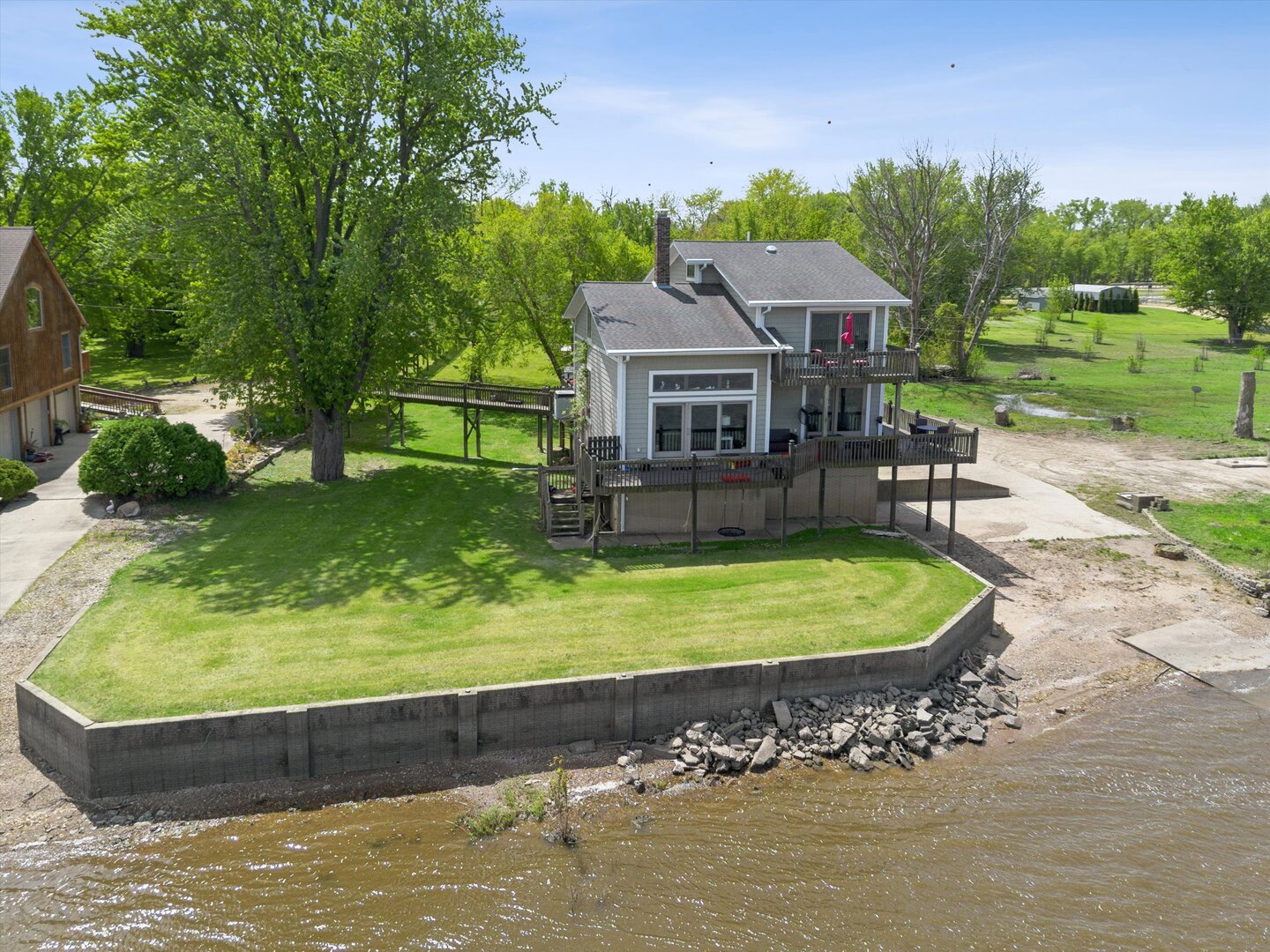 14839 Vans Road Fulton, IL 61252 - Photo 57 of 70 a view of a house with a yard