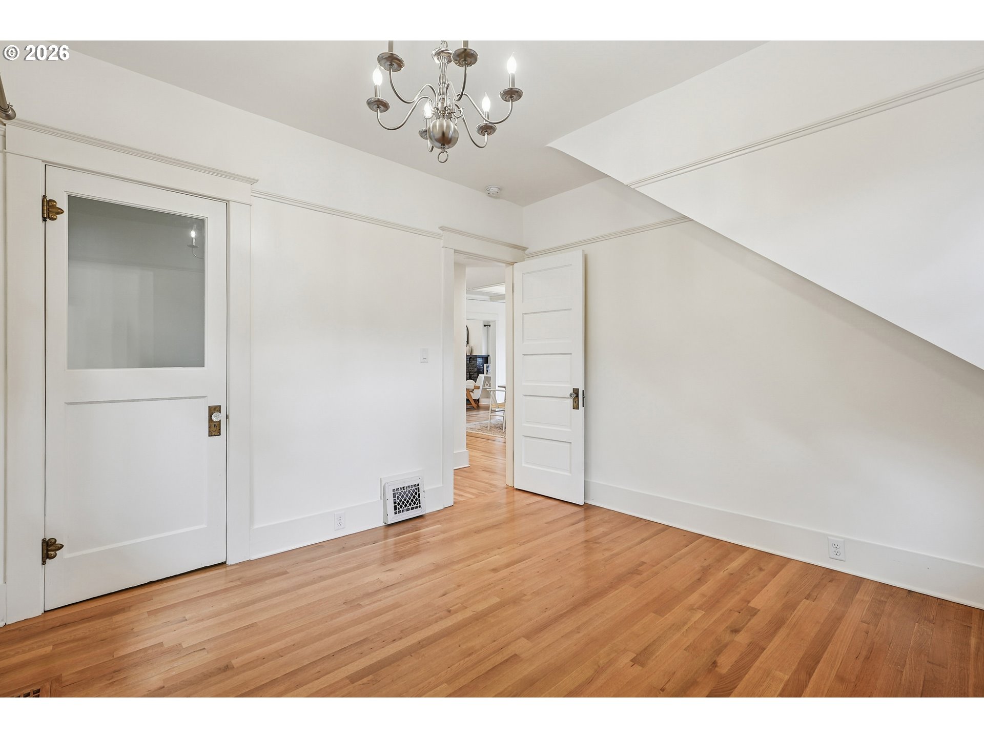 2715 Northeast 38th Avenue Portland, OR 97212 - Photo 32 of 45 a view of an empty room with wooden floor