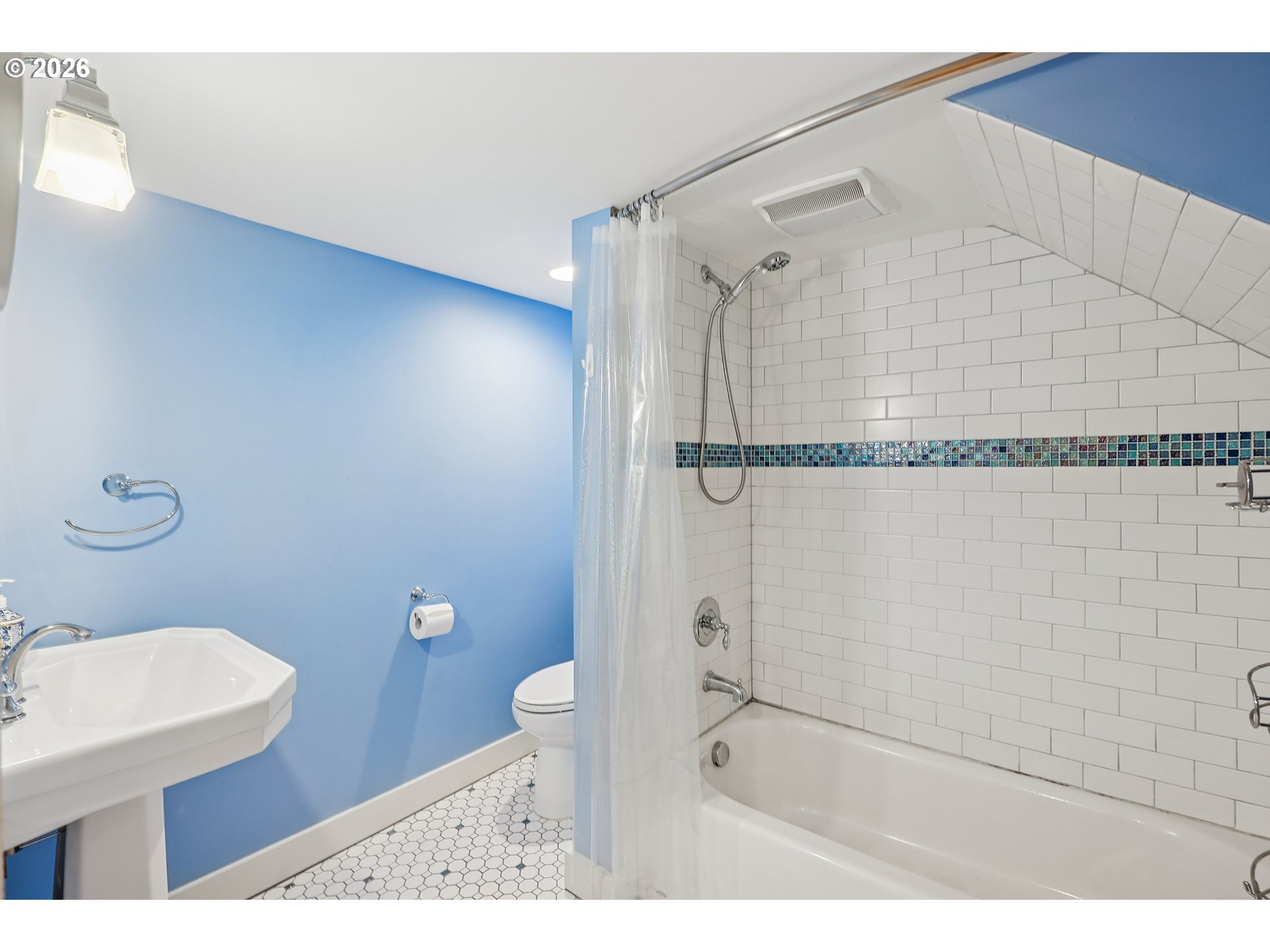 2715 Northeast 38th Avenue Portland, OR 97212 - Photo 40 of 45 a bathroom with a shower and a toilet