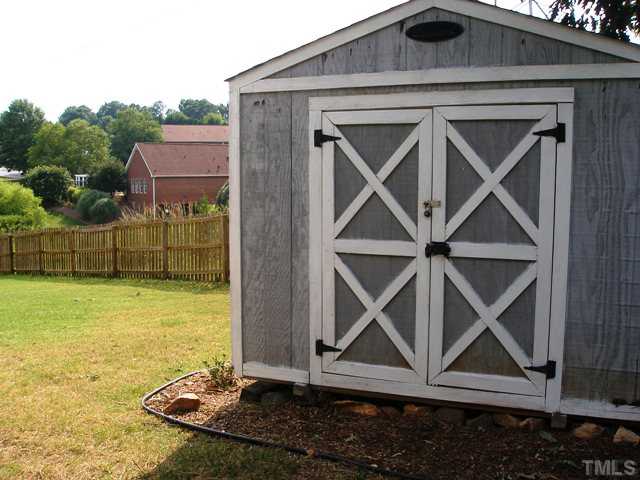 2200 Dahlgreen Road Raleigh, NC 27615 - Photo 12 of 17 Plenty of room for storage in this cute garden-shed.