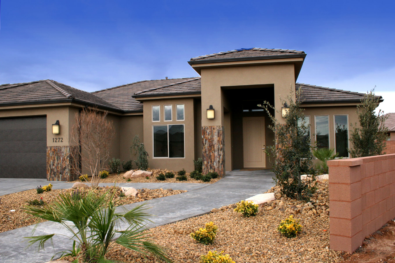 30 Tonaquint Valley Street St. George, UT 84770 - Photo 1 of 1 Tonaquint-Valley-Lot-30-Front-View-Obliq