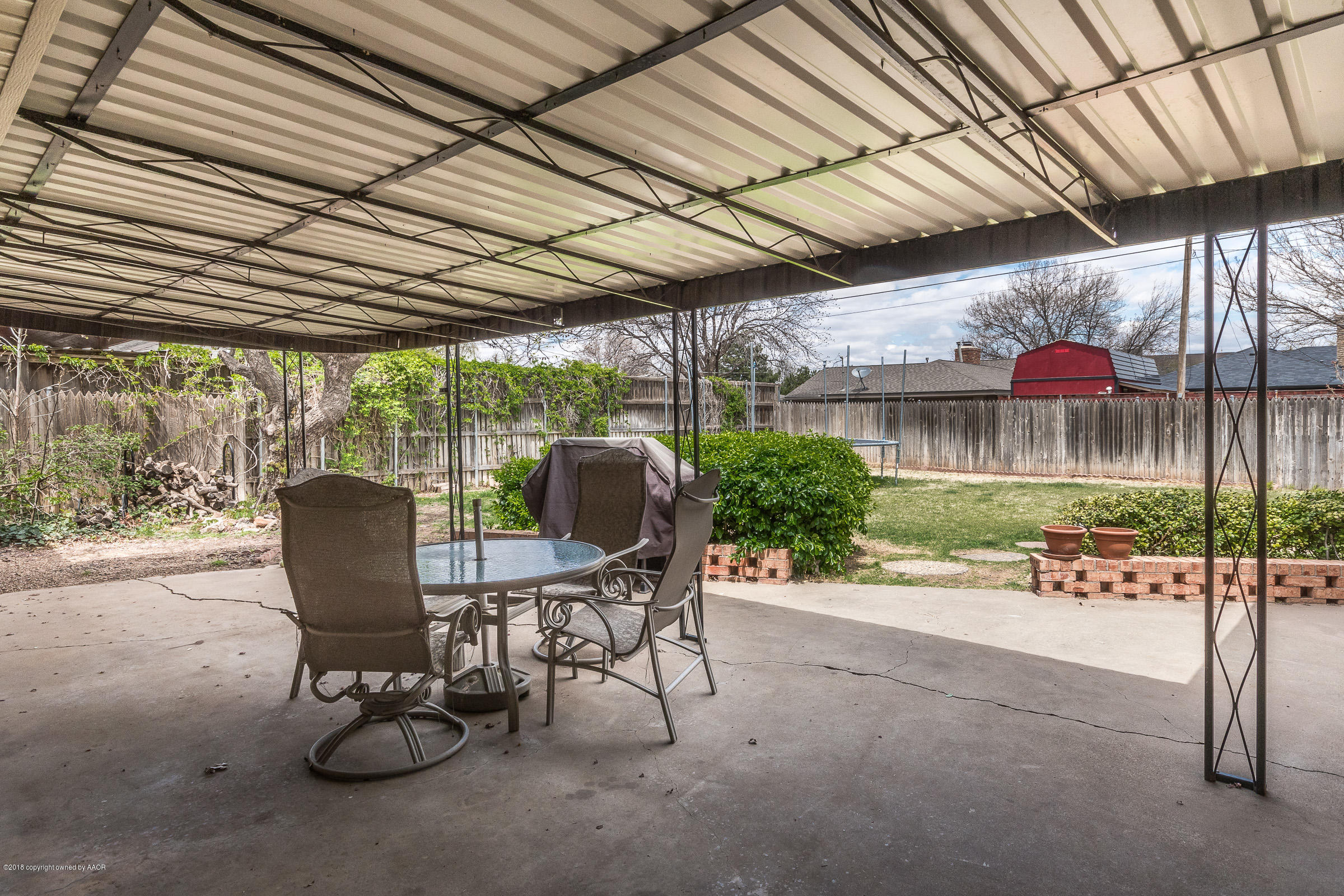 7200 Jameson Road Amarillo, TX 79106 - Photo 28 of 31 Back Patio