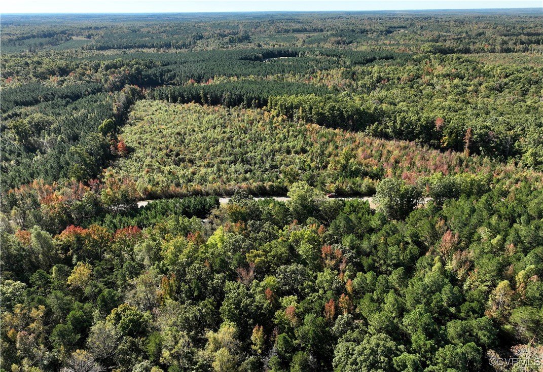 3.15-ac Tomlinson Road Victoria, VA 23974 - Photo 2 of 10 an aerial view of residential house with outdoor space and trees all around