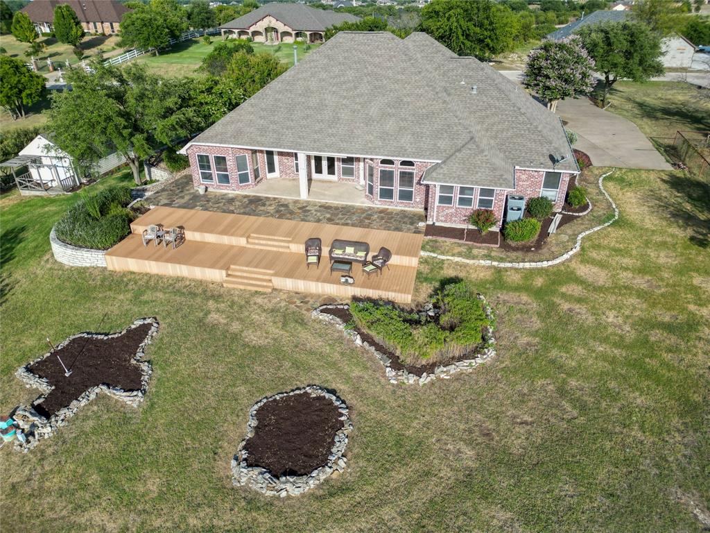 270 Stone Mountain Road Cresson, TX 76035 - Photo 3 of 40 an aerial view of residential houses with outdoor space and trees