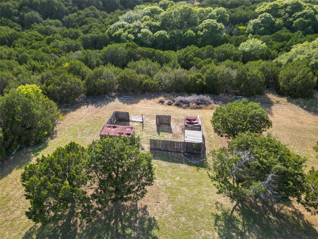270 Stone Mountain Road Cresson, TX 76035 - Photo 34 of 40 an aerial view of a house with yard