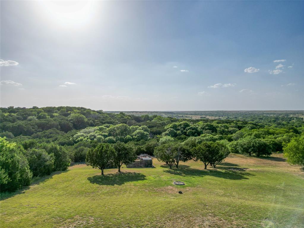 270 Stone Mountain Road Cresson, TX 76035 - Photo 35 of 40 a view of a garden with a building in the background