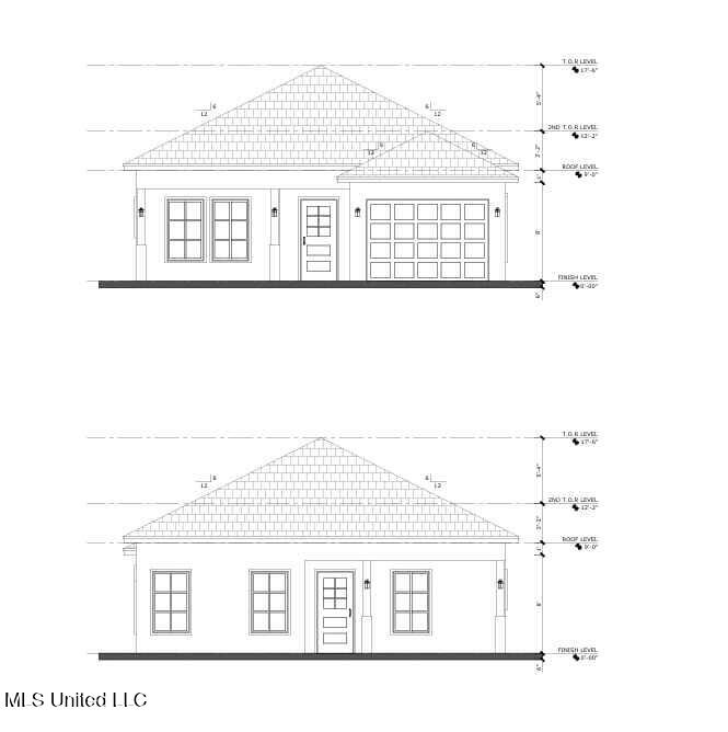 14933 Dantzler Road Vancleave, MS 39565 - Photo 2 of 5 Front and Back View 4 bedroom