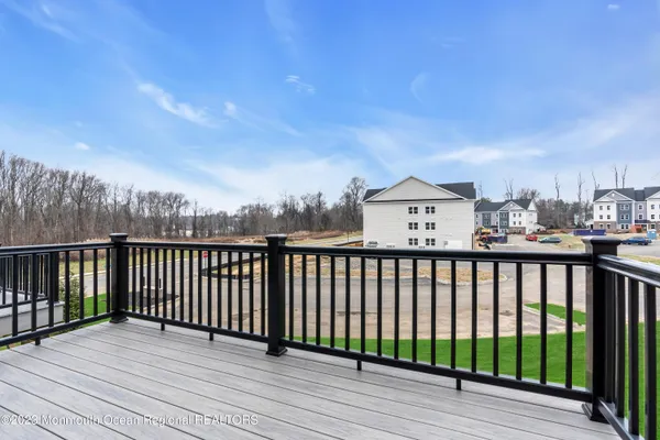 a view of city from a roof deck