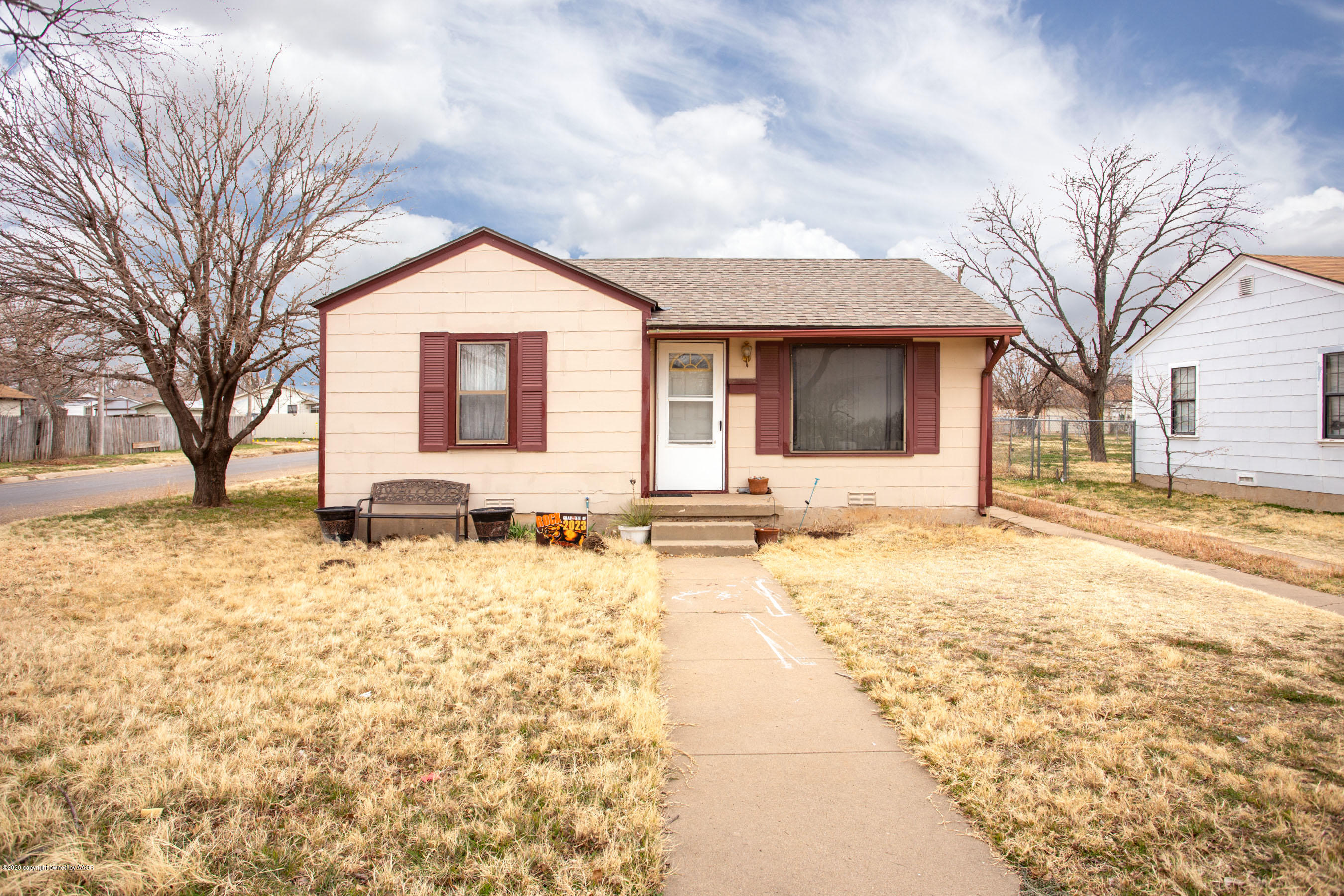 4226 South Harrison Street Amarillo, TX 79110 - Photo 1 of 17 a house with trees in the background