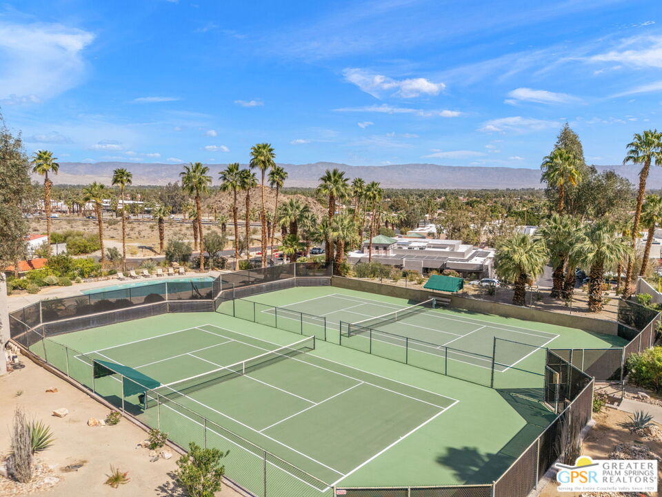 8 Alta Vista Rancho Mirage, CA 92270 - Photo 10 of 46 a view of a tennis court