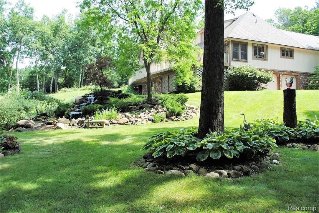 397 Hawk High Hill Road Metamora, MI 48455 - Photo 26 of 30 Lovely Grounds and View of LL Garage