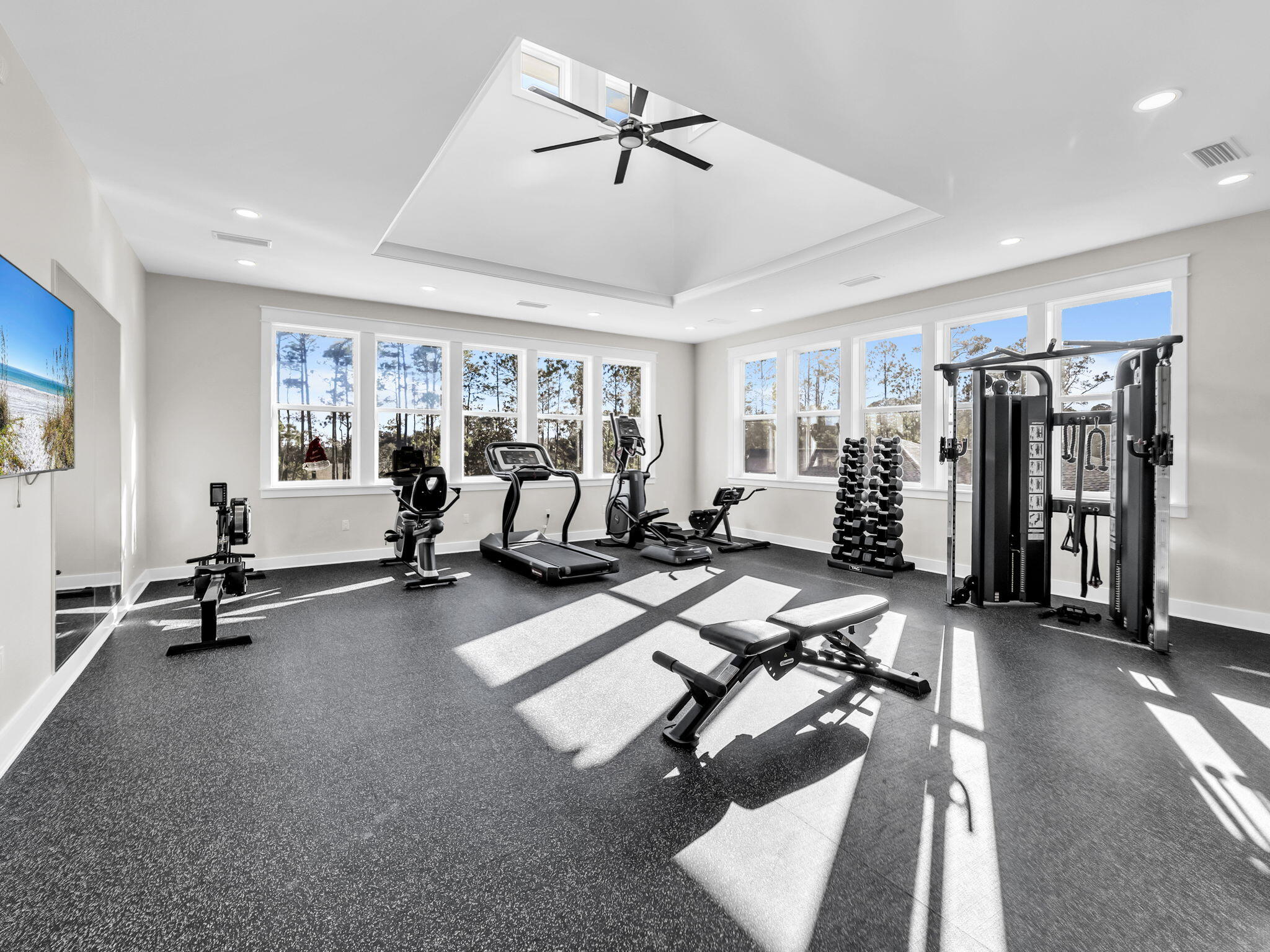 106 Mary Ellen Way Freeport, FL 32439 - Photo 75 of 79 a view of a room with gym equipment