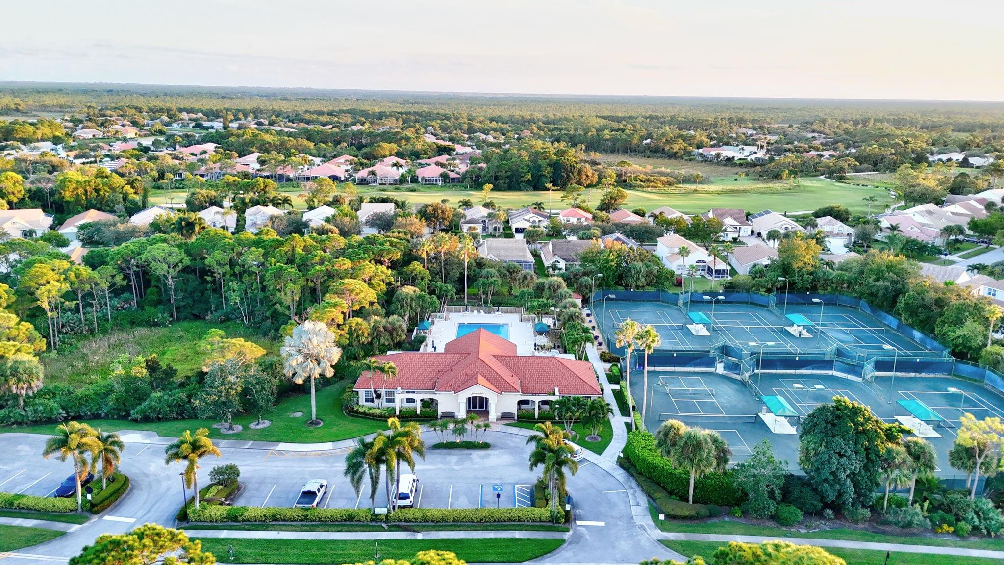7084 Southeast Cricket Court Stuart, FL 34997 - Photo 55 of 60 RESIDENTS PARKING AT THE CLUBHOUSE