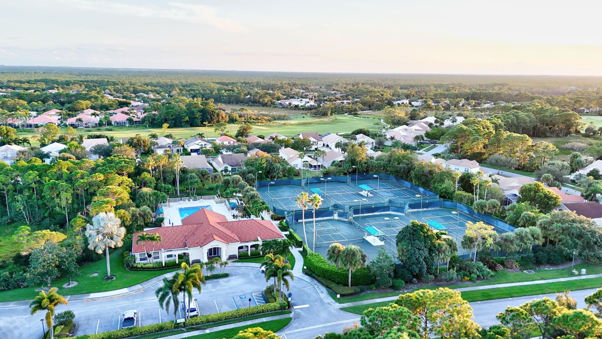 7084 Southeast Cricket Court Stuart, FL 34997 - Photo 56 of 60 TENNIS AND PICKLE BALL COURTS