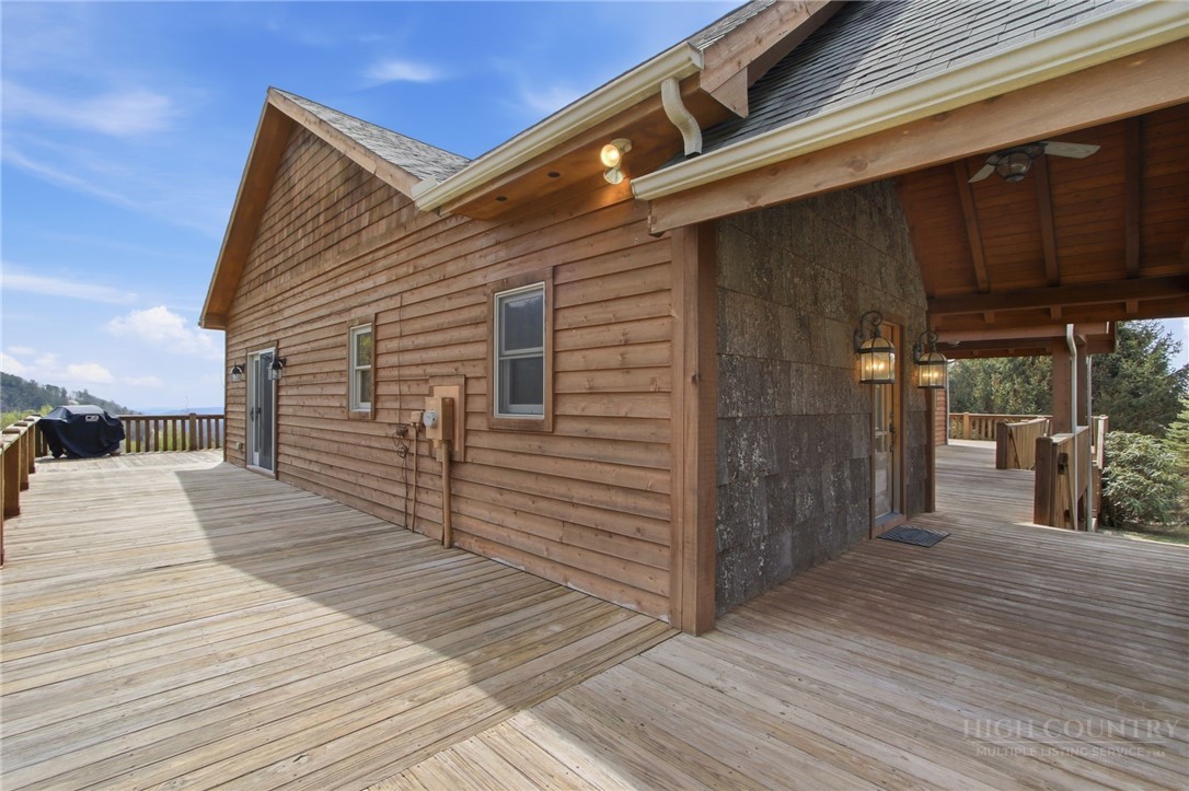 2081 Blackberry Road Boone, NC 28607 - Photo 3 of 45 a view of a house with wooden deck