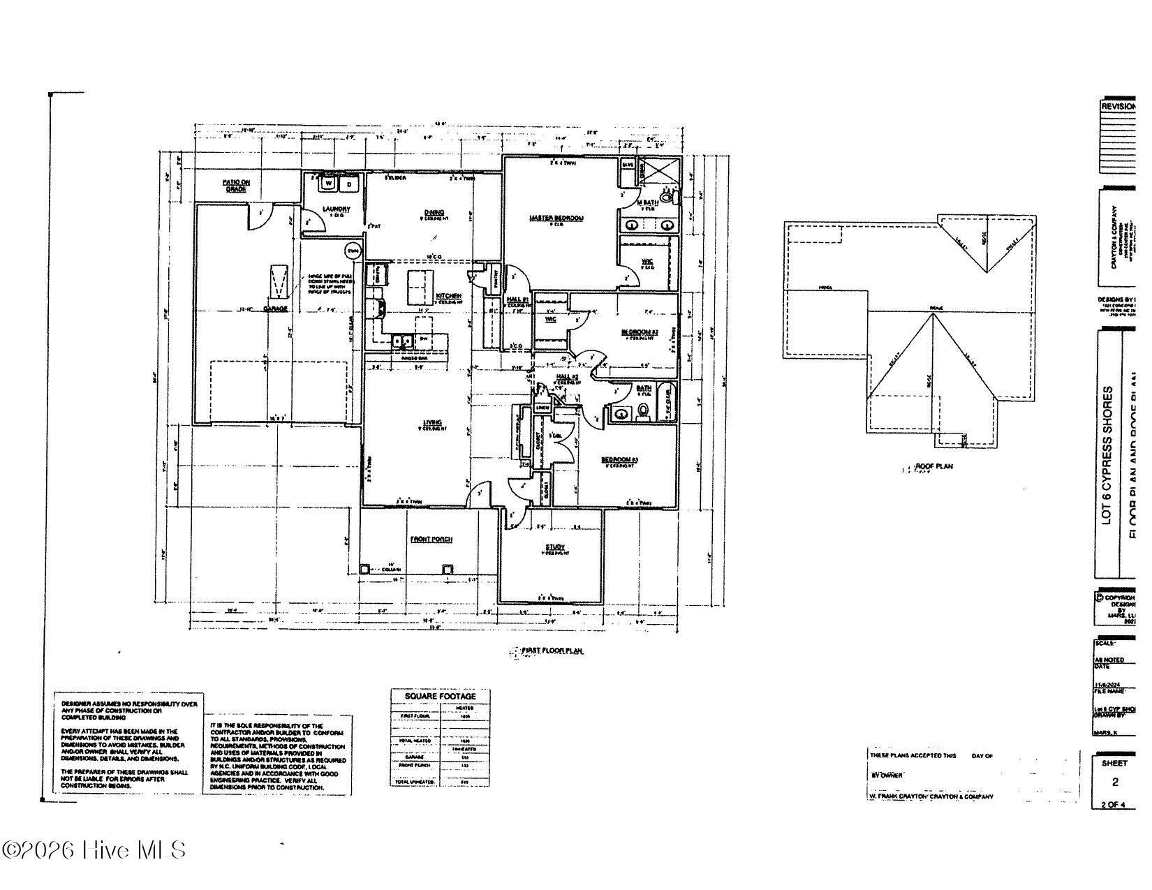 4914 Morton Road New Bern, NC 28562 - Photo 54 of 54 Floor Plan
