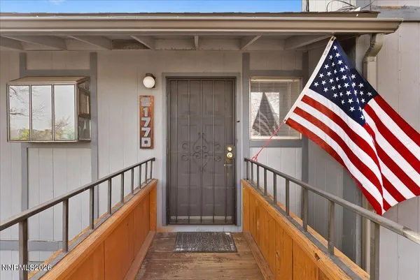 a stairs and a window