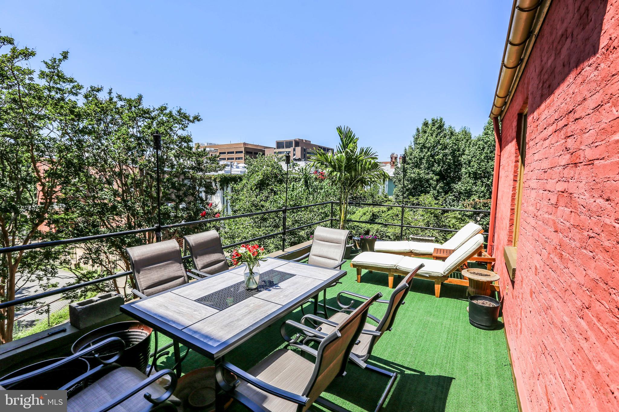 421 T Street Northwest Washington, DC 20001 - Photo 28 of 39 Rooftop Deck