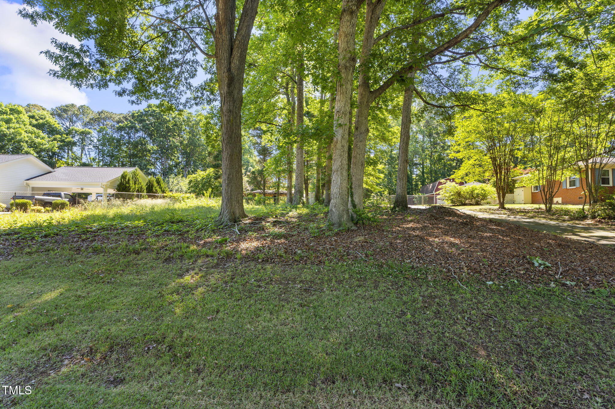 5523 Spring Road Raleigh, NC 27603 - Photo 6 of 9 a view of backyard with green space