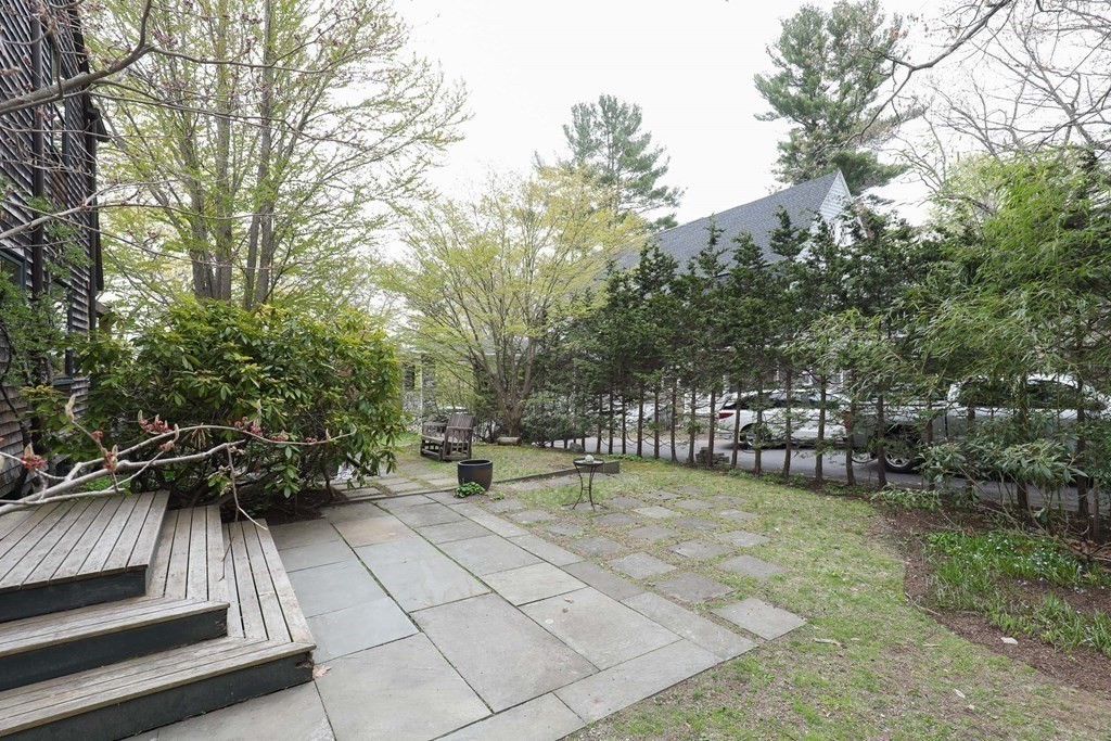 16 Percy Road Lexington, MA 02421 - Photo 3 of 31 a view of a backyard with sitting area