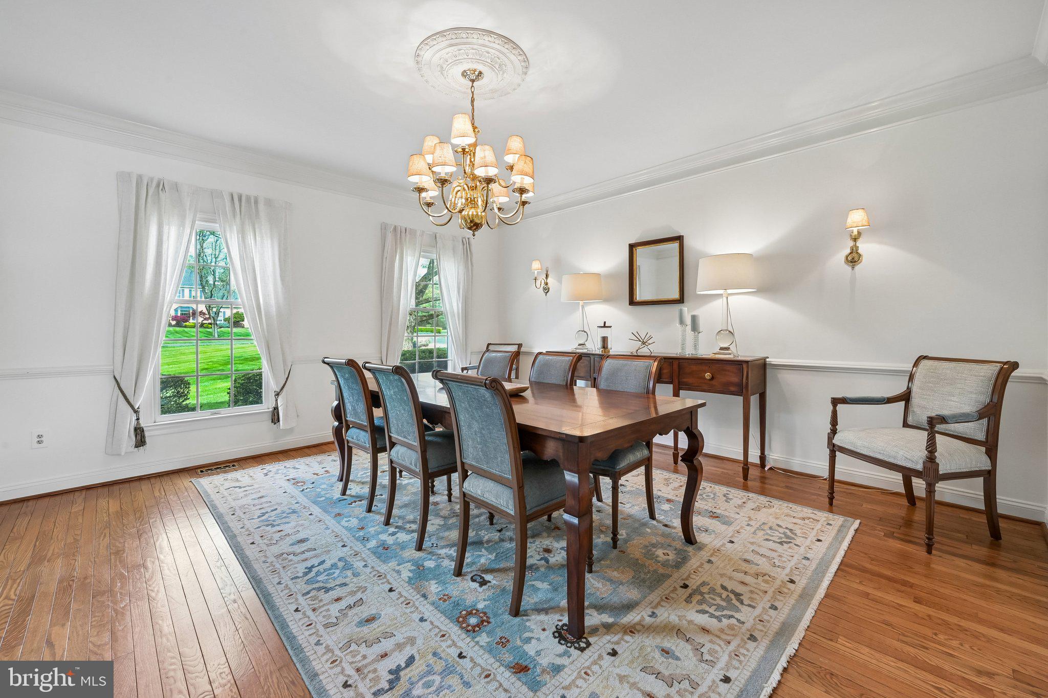 403 Providence Road Moorestown, NJ 08057 - Photo 14 of 39 Elegant dining space with natural light.