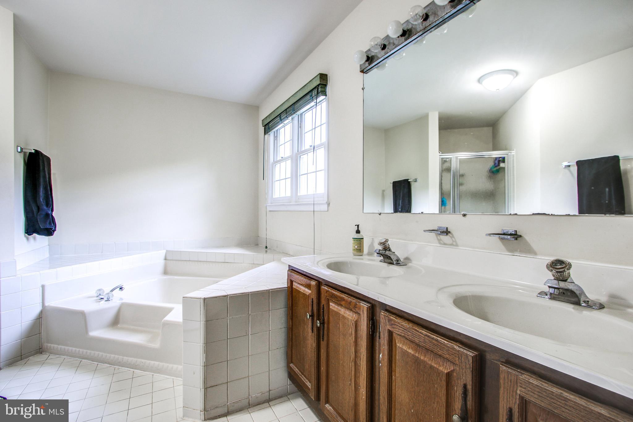 521 Ridgewell Way Silver Spring, MD 20902 - Photo 22 of 48 Master bath with double sinks, storage.