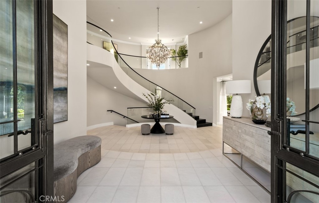 22 Pelican Crest Drive Newport Coast, CA 92657 - Photo 5 of 66 a view of entryway and hall