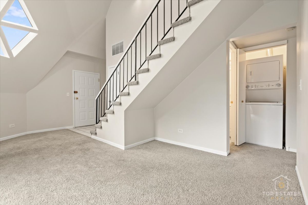 414 Franklin Avenue, Unit 3A River Forest, IL 60305 - Photo 19 of 29 a view of staircase with white walls and stairs