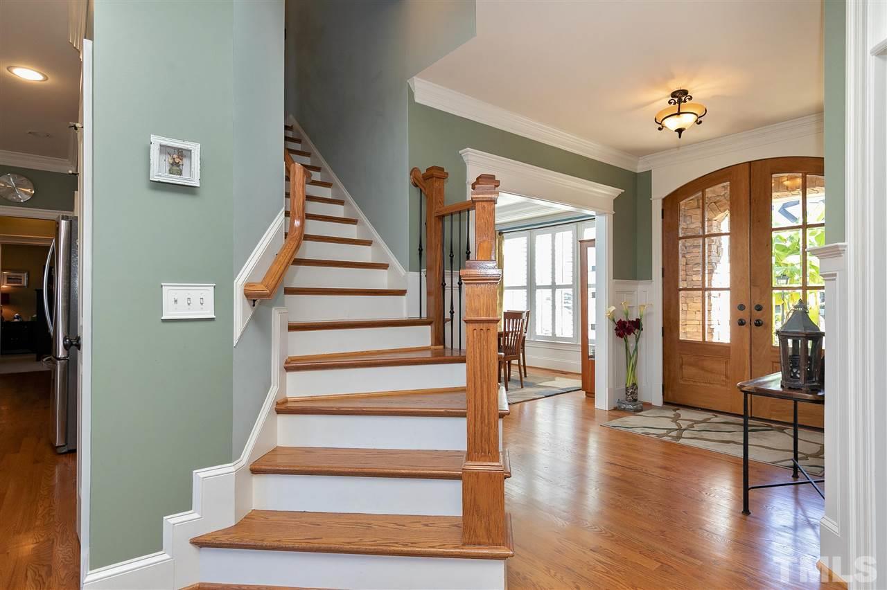 2829 Winter Song Road Raleigh, NC 27614 - Photo 4 of 30 DOUBLE CROWN MOLDING AND BEAUTIFUL WAINSCOTING, AND WOOD CORNICES THROUGHOUT