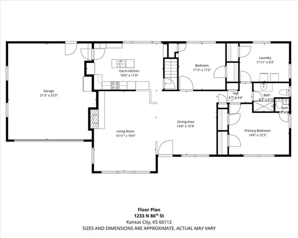 $335,000 | 1233 North 86th Street, Kansas City, KS 66112