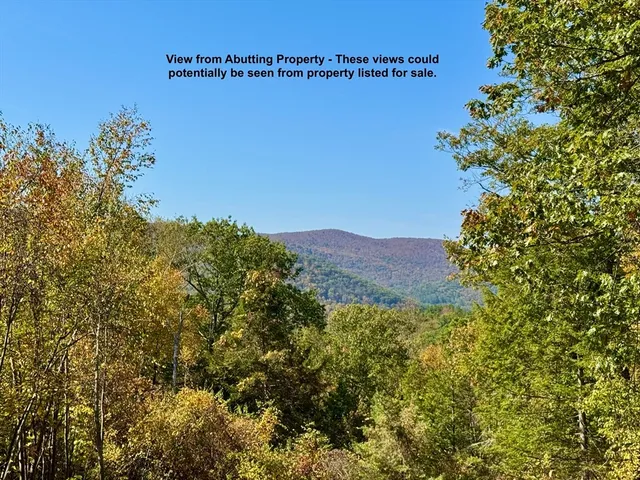 a view of covered with trees