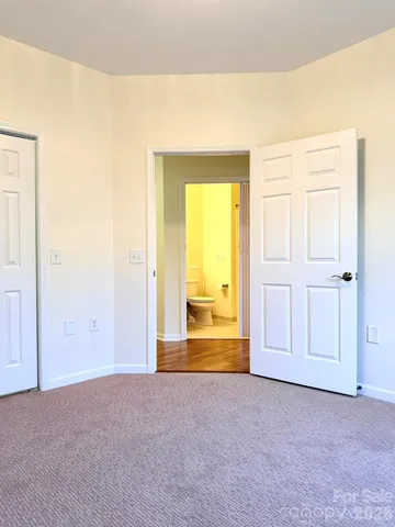 a view of small space with empty shower