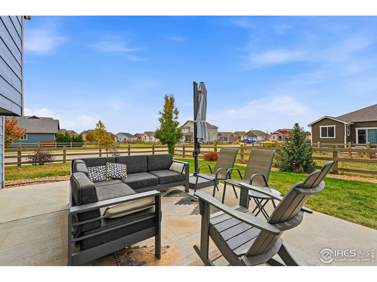 551 Capitol Reef Court Berthoud, CO 80513 - Photo 36 of 42 Poured patio makes for a great hangout spot on warm summer nights
