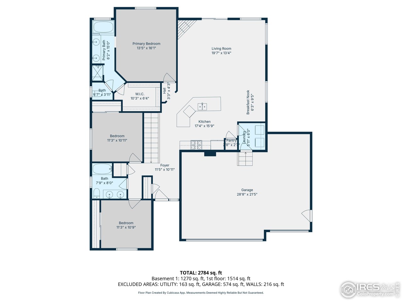 551 Capitol Reef Court Berthoud, CO 80513 - Photo 41 of 42 Main level floorplan
