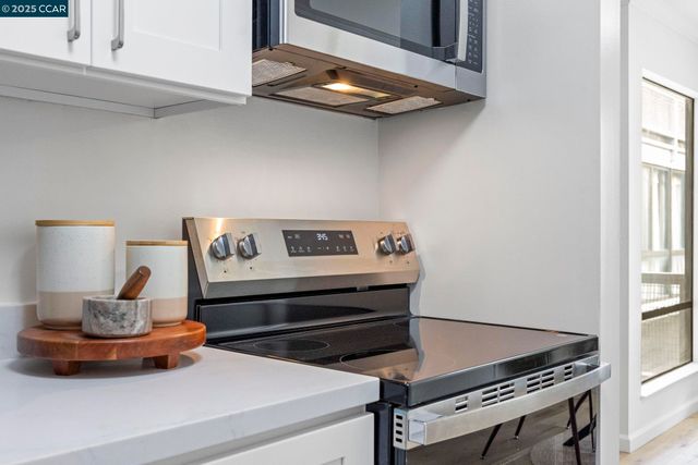 a living room with furniture and decor