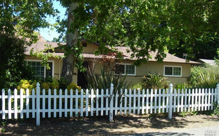 3835 Selvage Road Santa Rosa, CA 95401 - Photo 1 of 1 a front view of a house with a garden