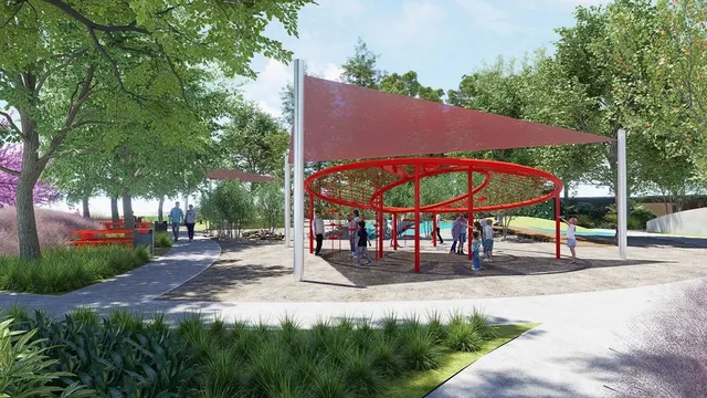 a view of outdoor space with porch and sitting area