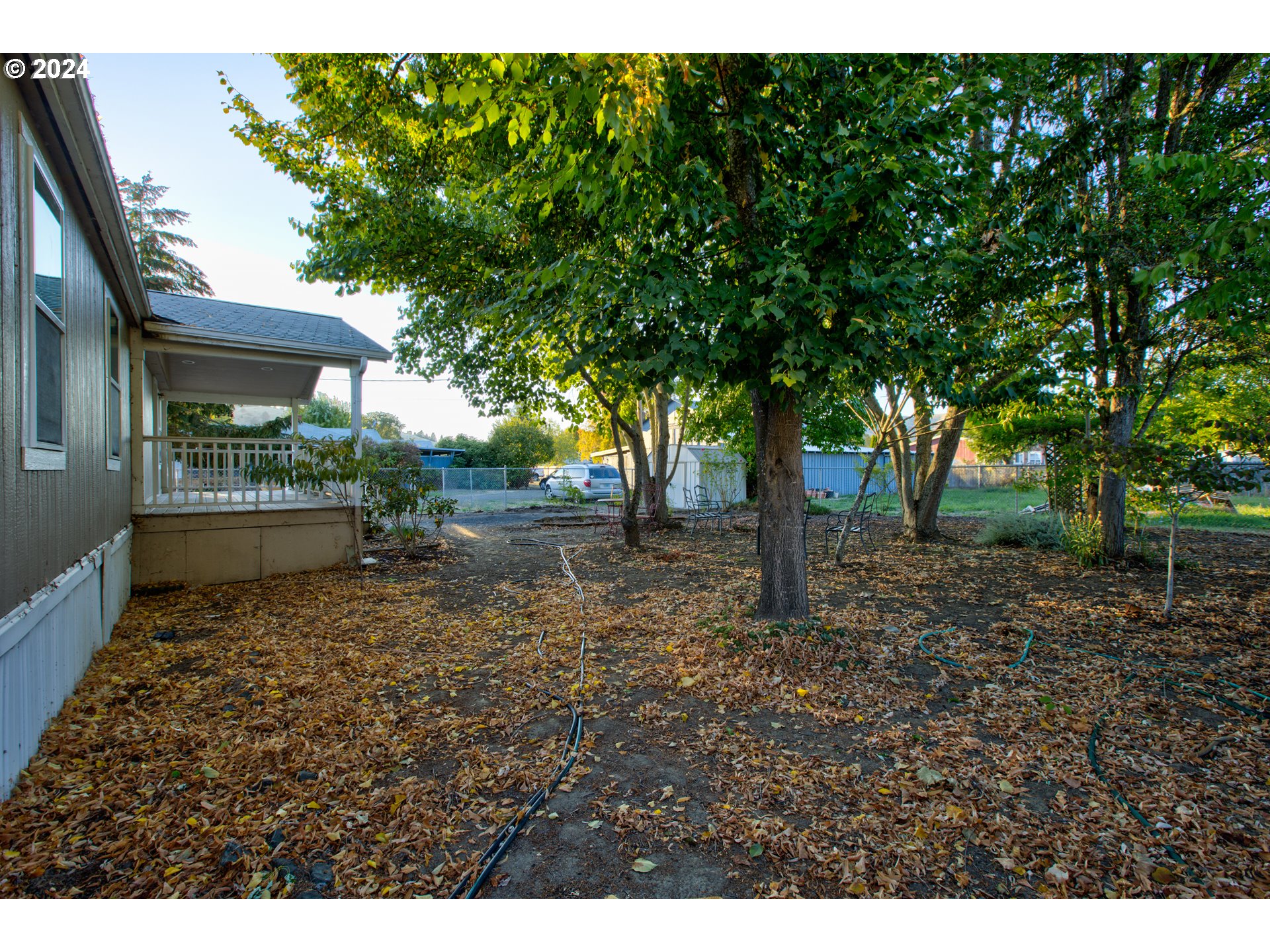 2438 Austin Road Roseburg, OR 97471 - Photo 44 of 48 a backyard of a house with lots of green space