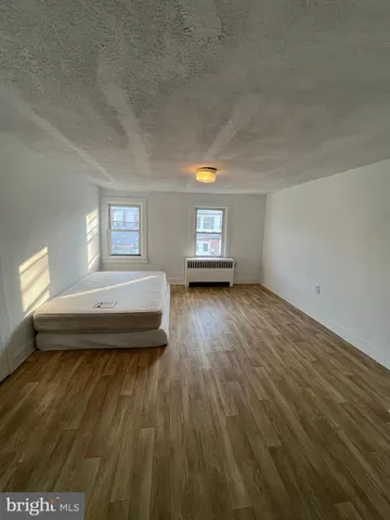 a view of wooden door