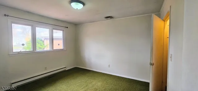 a view of a room with window