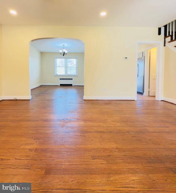 3709 Monterey Road Baltimore, MD 21218 - Photo 4 of 30 a view of empty room with wooden floor
