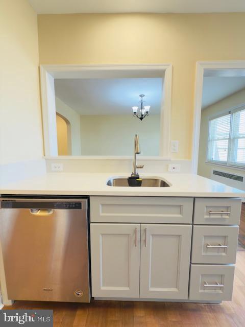3709 Monterey Road Baltimore, MD 21218 - Photo 7 of 30 a bathroom with a sink and a mirror